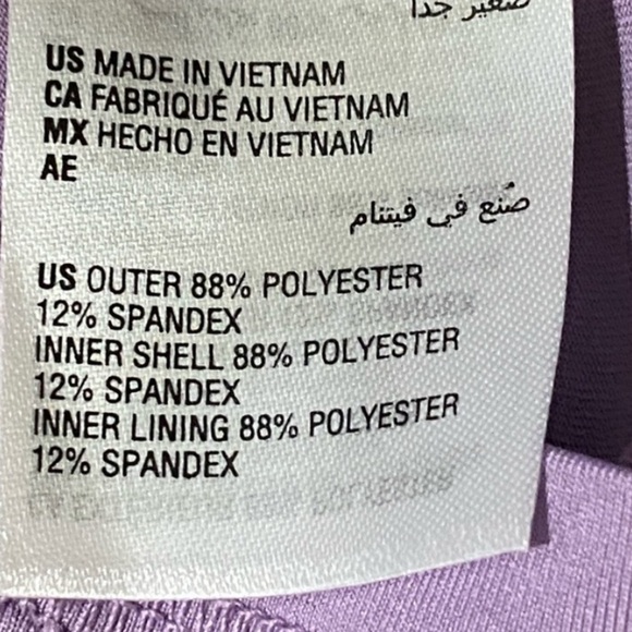 ID Ideology Women Purple Sleeveless Solid Performance Athletic Dress … - Picture 5 of 10